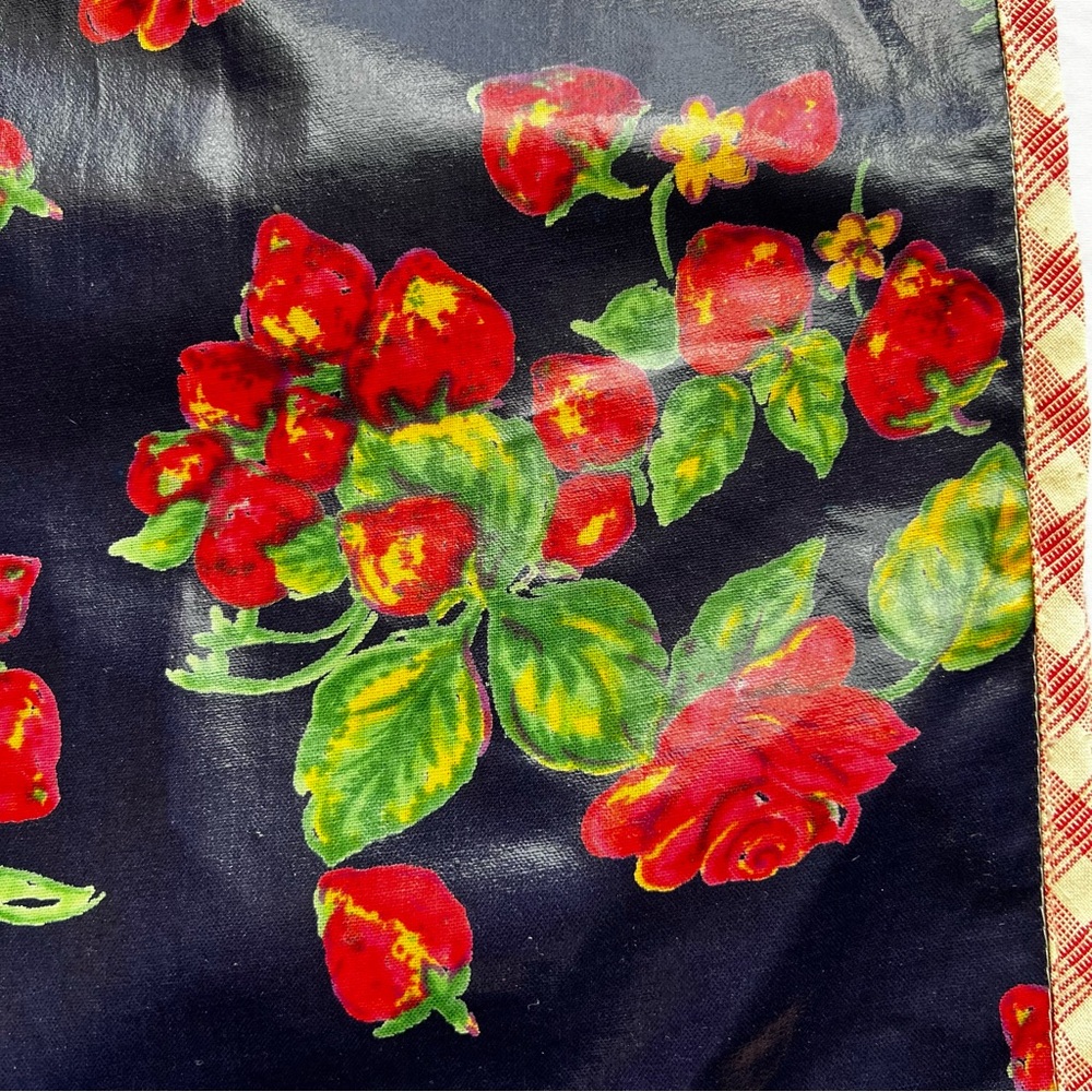 4PC April Cornell Home Collection Strawberry Oil PM Rose Floral Placemat SET - Picture 5 of 16